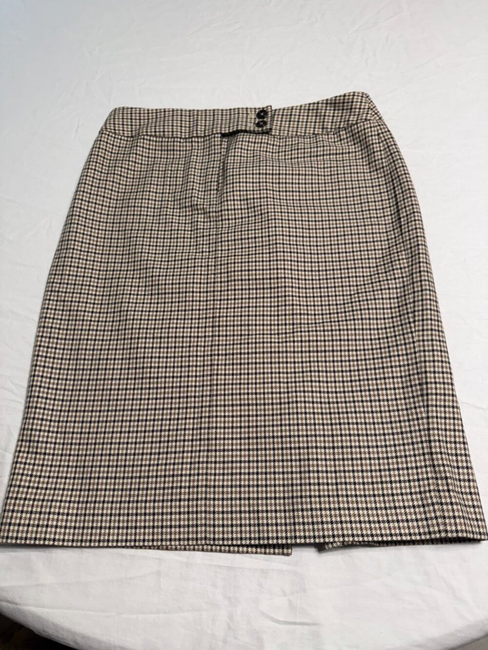 Ann Taylor Petites Plaid Skirt Size 4P